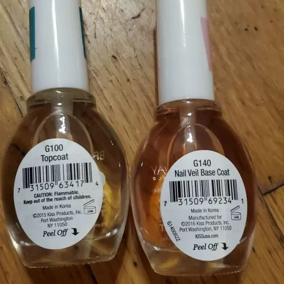 New Broadway nails gel strong top & base coat - Picture 2 of 2